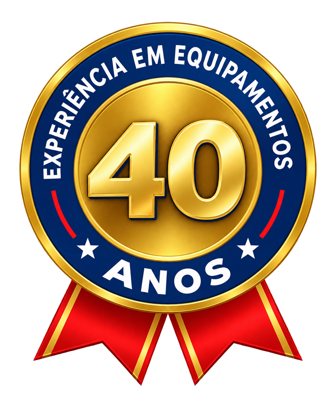 Selo 40 anos de experiência